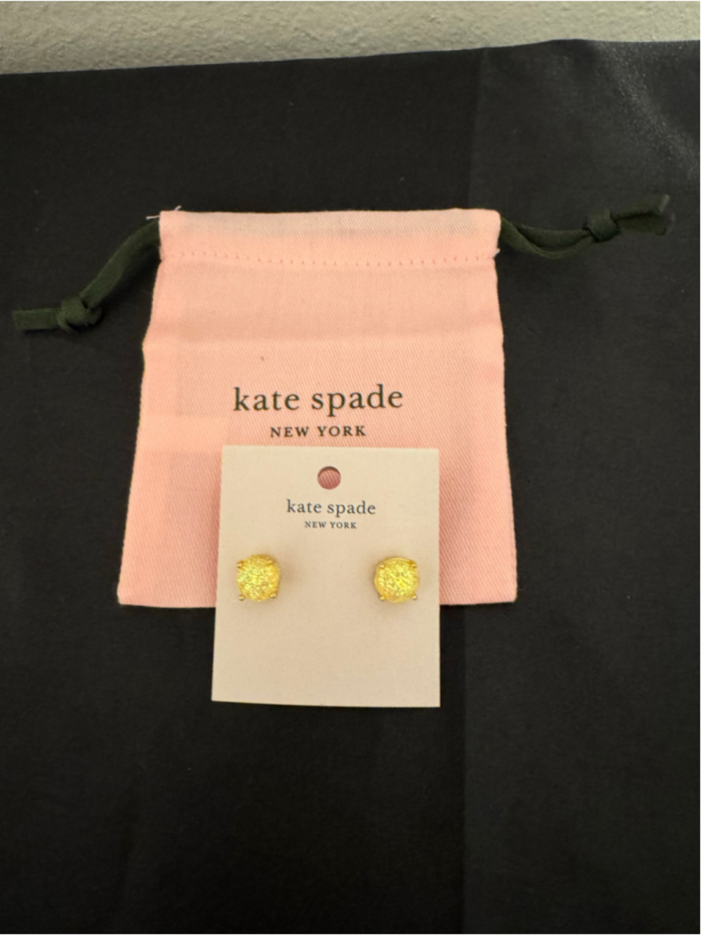 Women's Kate Spade Yellow Gold Stud Earrings One Size jewelry - Picture 4 of 7